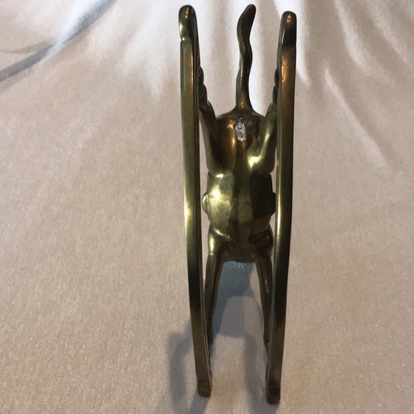 Vintage Brass Rocking Horse - Picture 8 of 11
